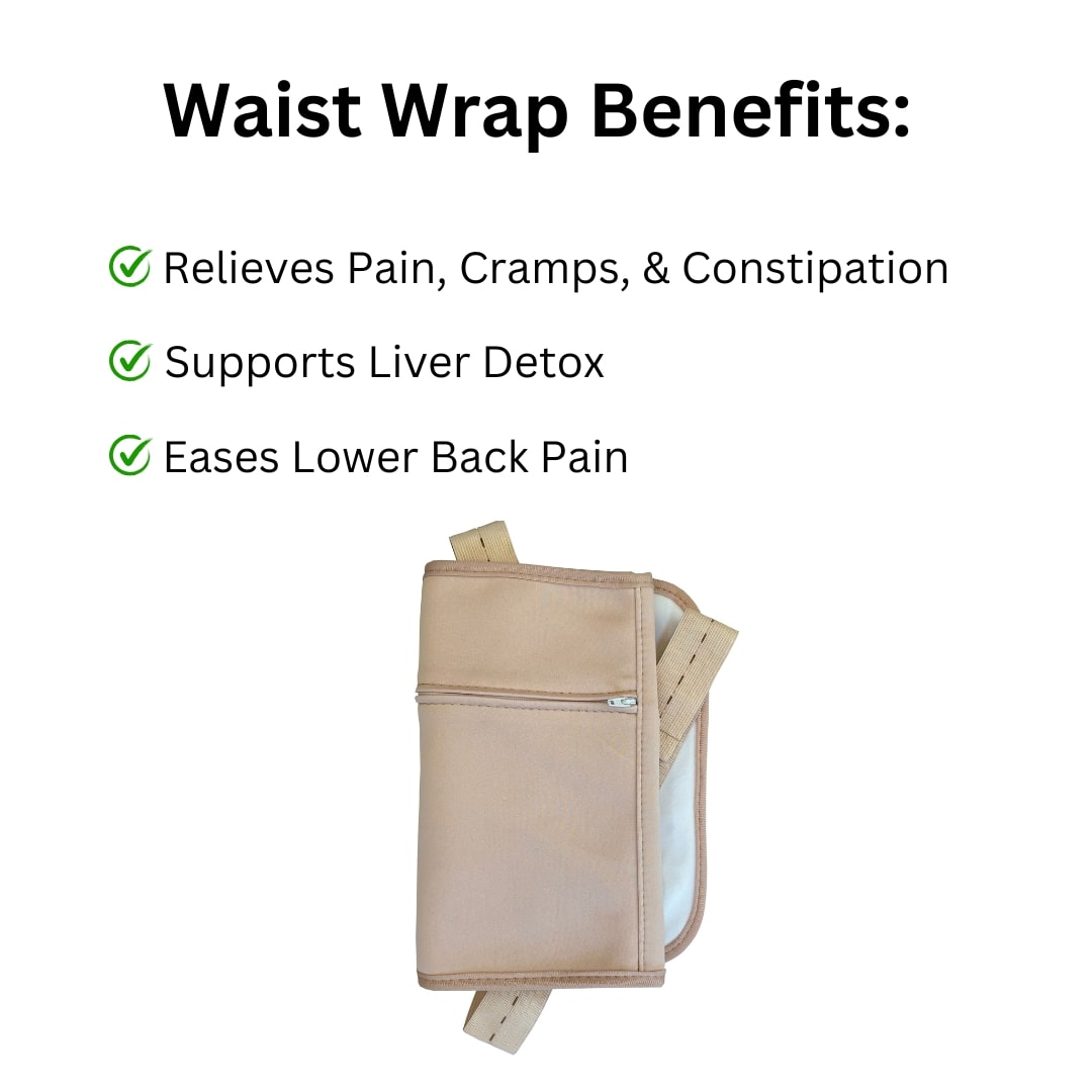 Organic Cotton Castor Oil Wraps