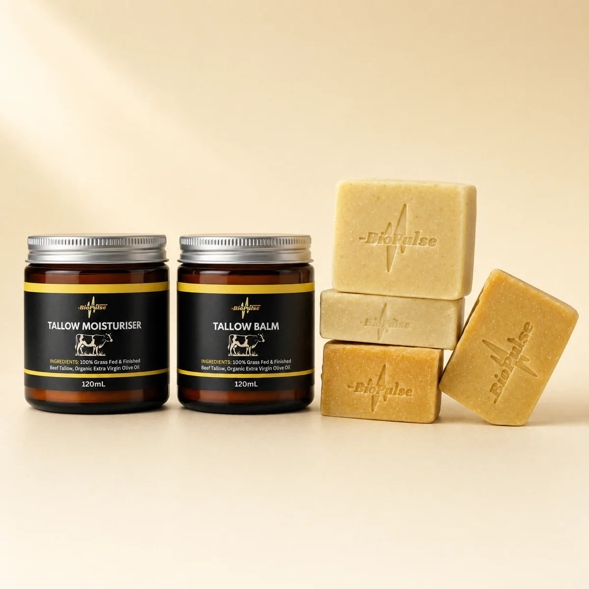 The full BioPulse tallow range together