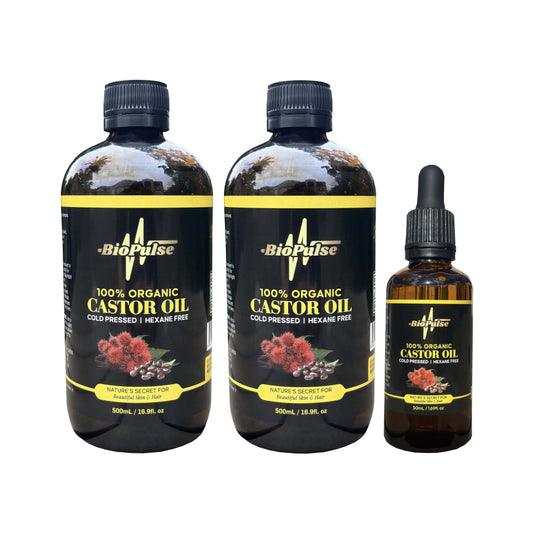 Castor Oil Refill Trio