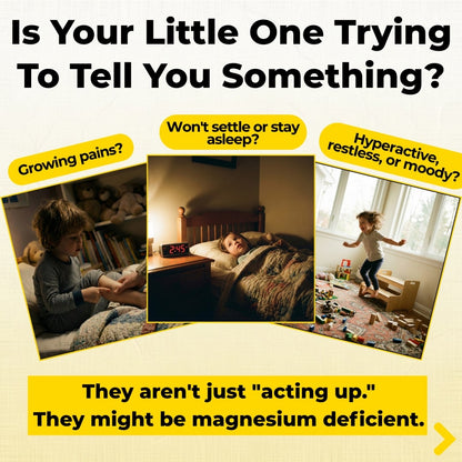 Kids Magnesium Oil Spray (200mL) - Amber Glass Bottle