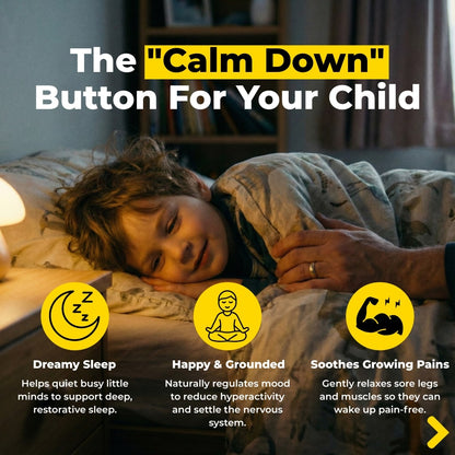 Kids Magnesium Oil Spray (200mL) - Amber Glass Bottle