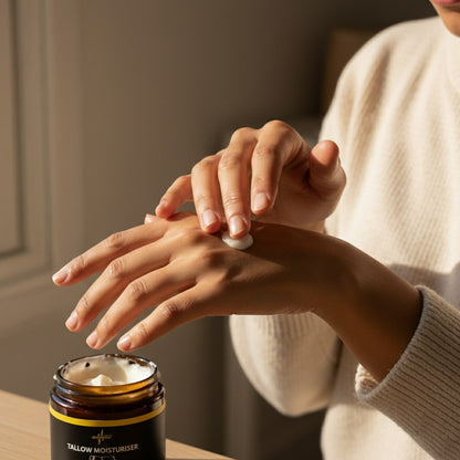 Tallow Moisturiser (120mL) - Amber Glass Jar