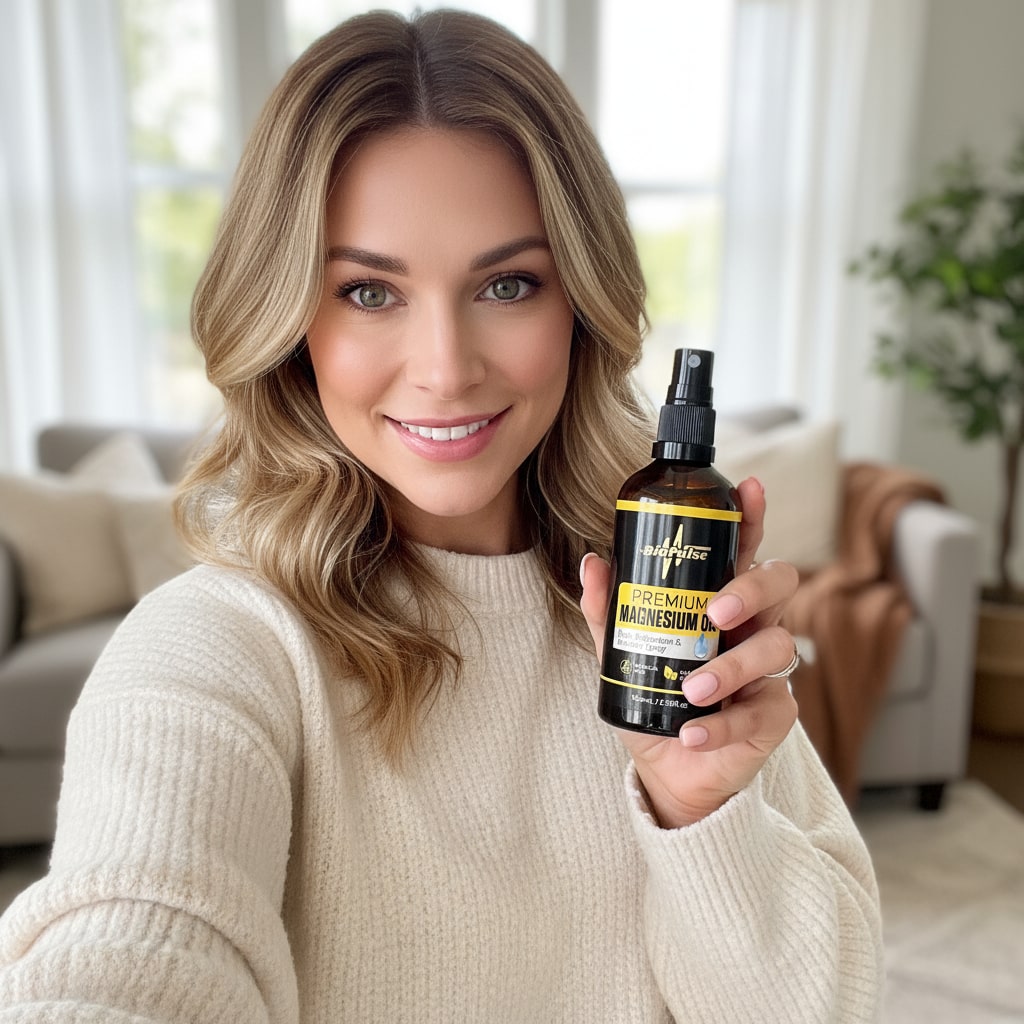 Premium Magnesium Oil Spray - Amber Glass Bottle