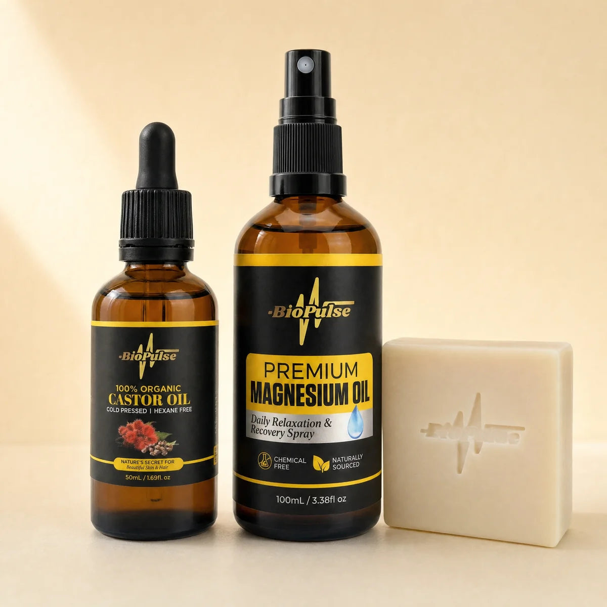 The castor oil, magnesium and soap trial trio